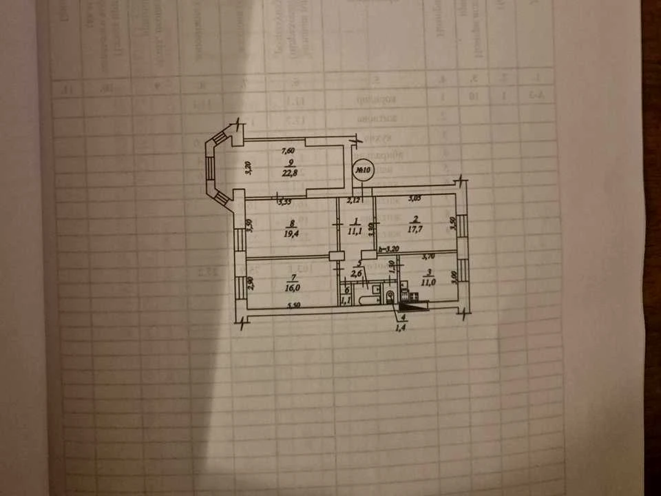 Apartment. Dnipro, Lazaryana St.