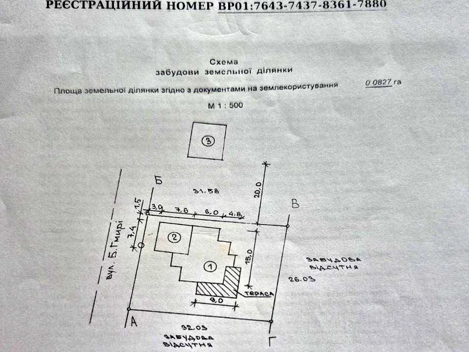 Ділянка. Чернігів, Гмирі