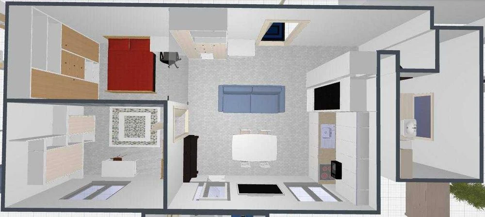 2-3 room apartment from the owners of the Raduzhny residential complex, 59 sq.