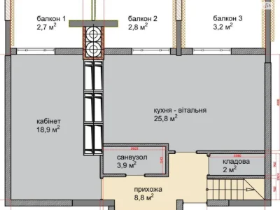 Продаж Квартира Вулька