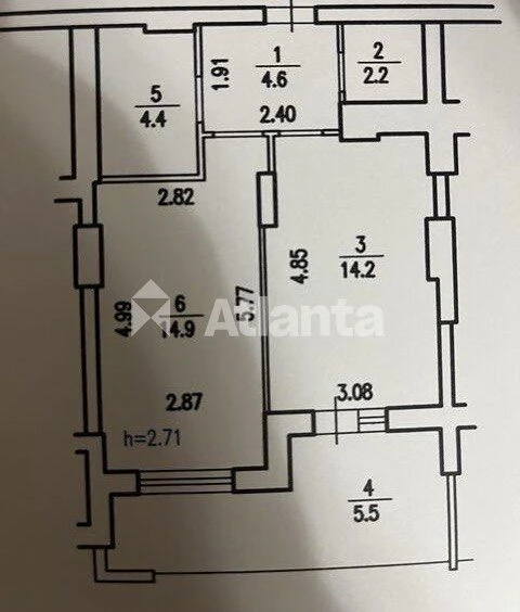 Продаж 1-кімнатної квартири | ЖК «5 Авеню» | вул. Городницьк