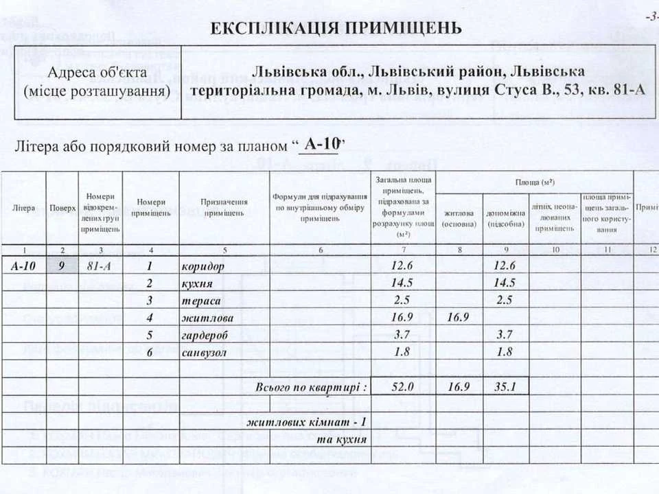 Квартира. Львів, Василя Стуса вул. (Островського)