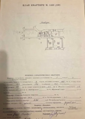 Продаж трьохкімнатної квартири