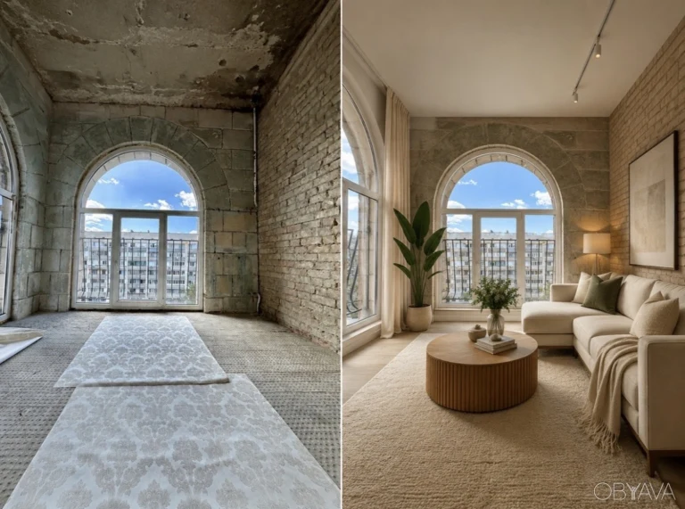 3-room apartment, 58 sq.m.