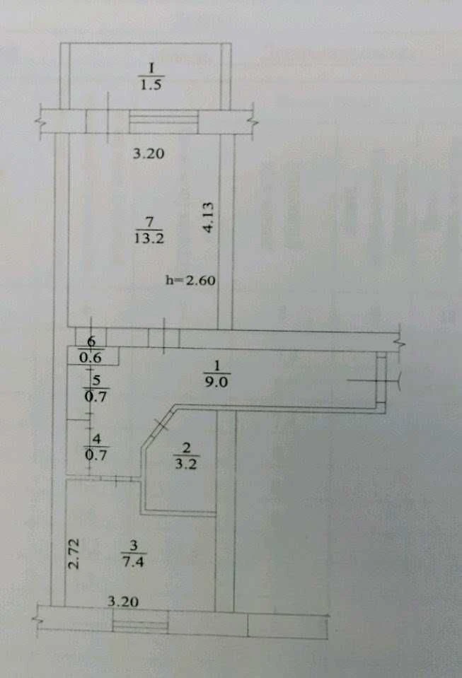 Продам 1к квартиру вул Полігонна, Нагорка
