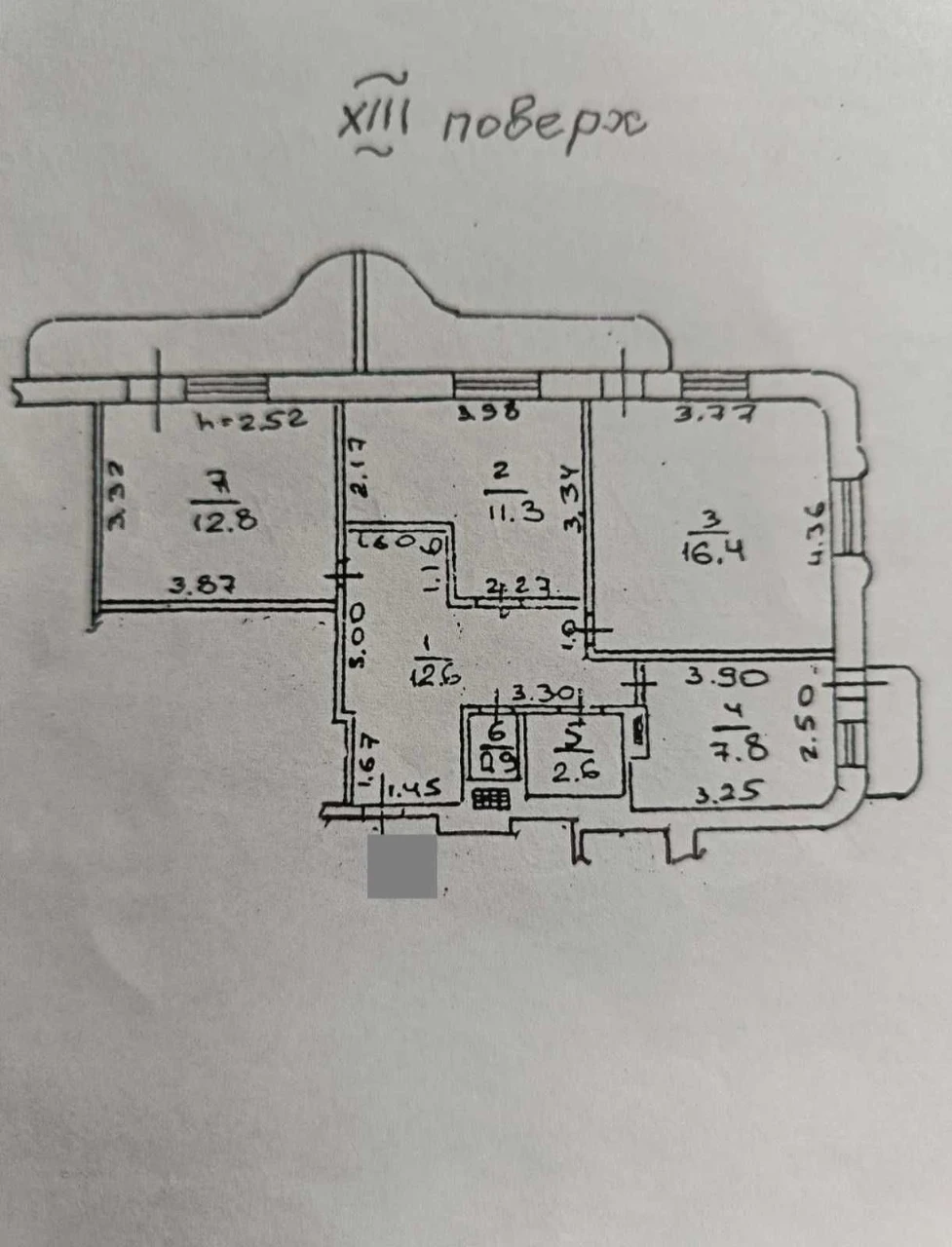 Продається 3-кімнатна квартира, м-ко Котовського, єВідновлен