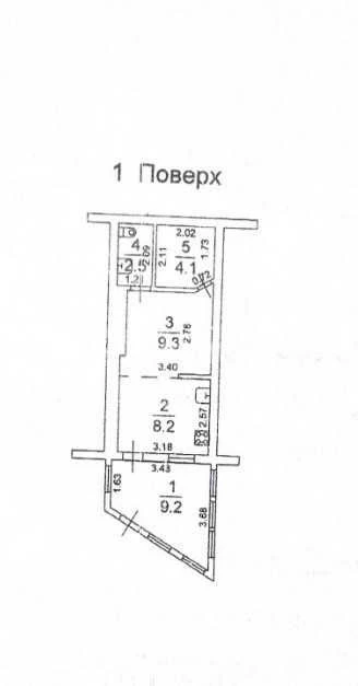 1 кімнатна квартира на землі на 11 ст В Фонтану 34м2-33000у.