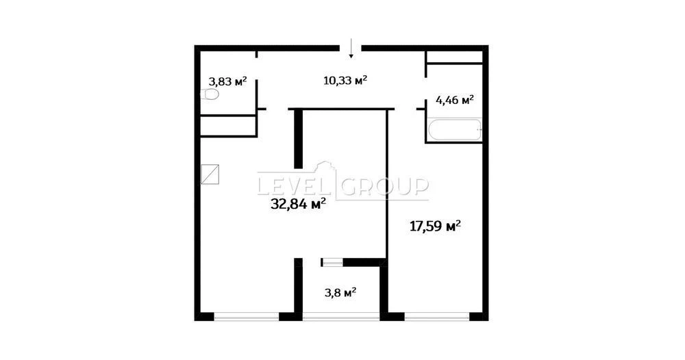 For sale 2-room apartment Nordica Residence Pechersk Center Transfer