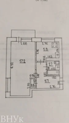 Продам 1к стан житловий Коновальця