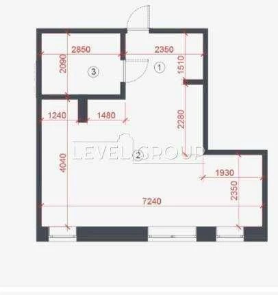 1-кімнатна квартира-студія 37,6 м² на Печерську, Лубенська,