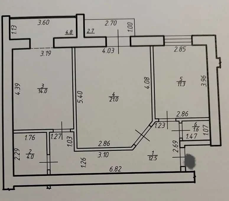 Продаж 2-кім квартира з ремонтом біля стометрівки, вул. Чорн