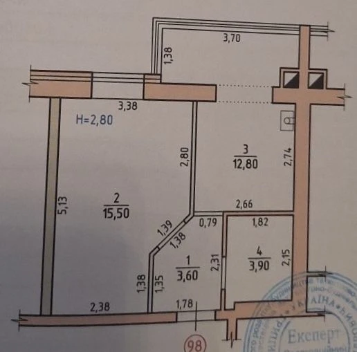 Продам 1к новобудову в ЖК Кришталеве озеро, зданий будинок,