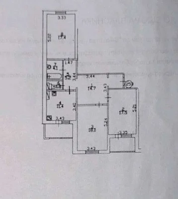 ПРОДАЖ 3 х кімнат. квартири проспект Петра Григоренка, 18А м