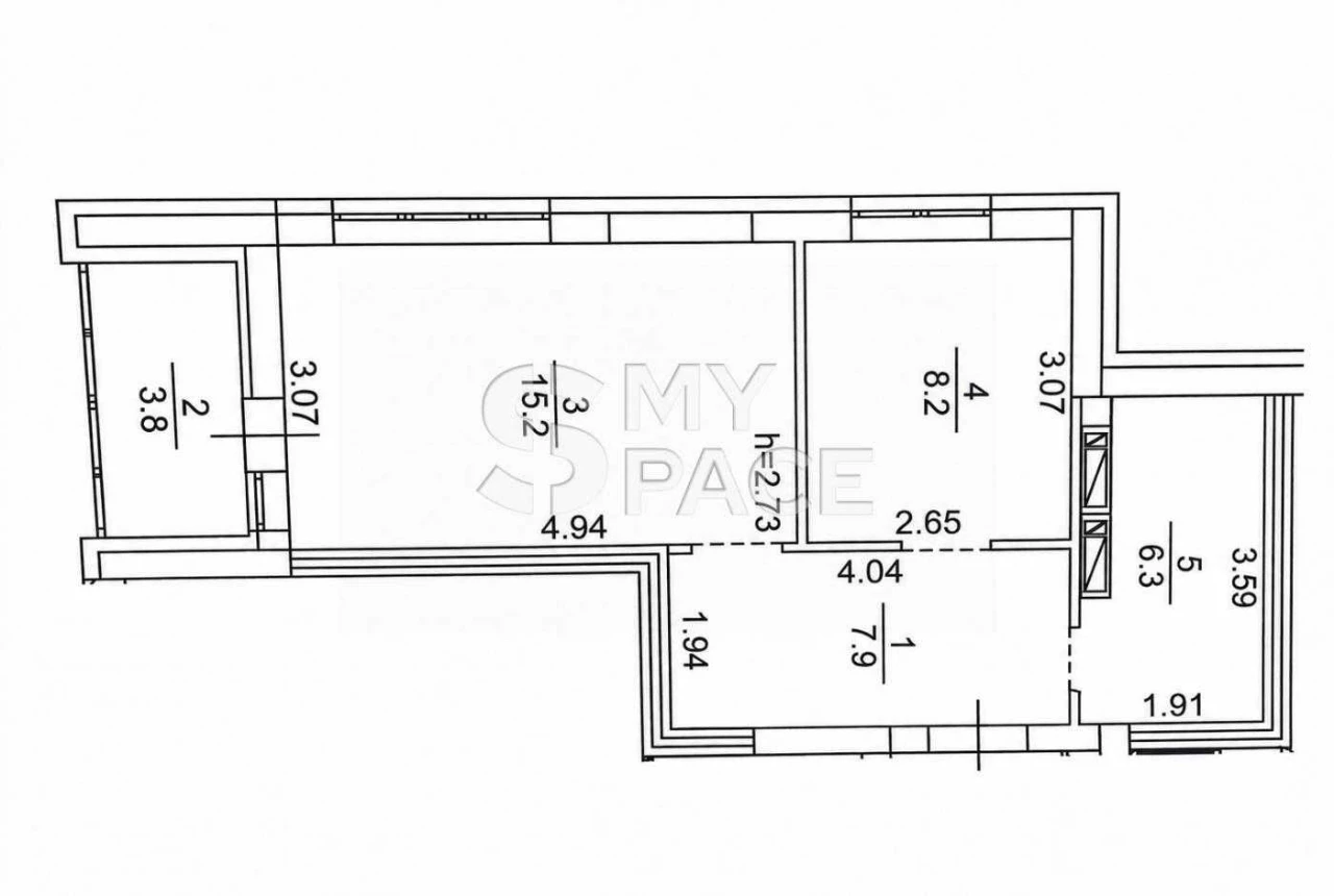 Продаж 1к. квартири ЖК Місто Квітів, Тираспольська 58