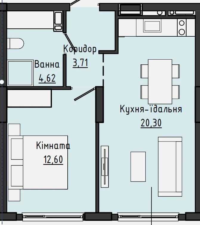 акція 1 кімнатна благо манхетен ап благо парк центр озеро ро