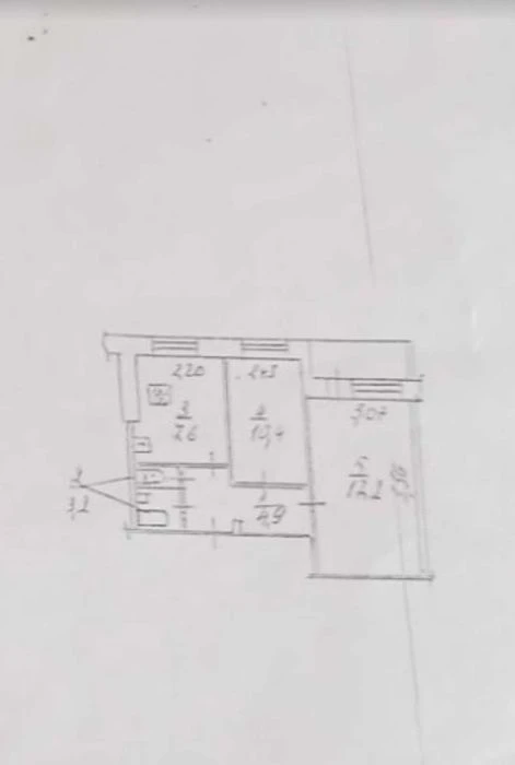 Продажа 2 комнатной квартиры на пр. Слобожанском (газификов)