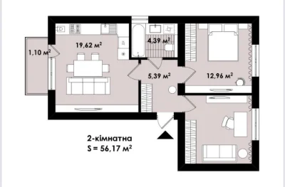 !! Продаж 2к квартира,  клубний будинок, район Ювілейне !!