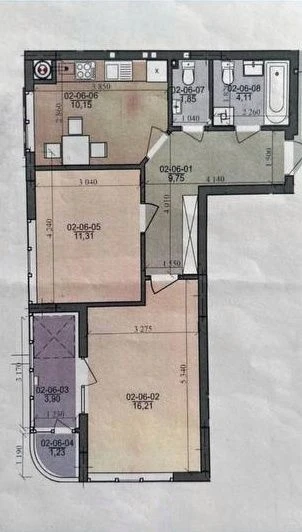 Продаж 2кімнатної квартири у новобудові. Трускавецька.