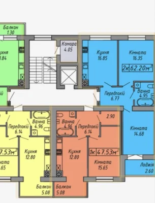 Продаж 1к квартири в центрі,ЖК Скандинавія,1черга