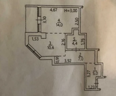 В продаже квартира в центре Одессы. Ул. Греческая/Гефест. 1A