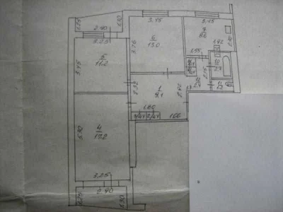 Продам 3-х ком квартиру в 7 мин от м. Индустриальная.