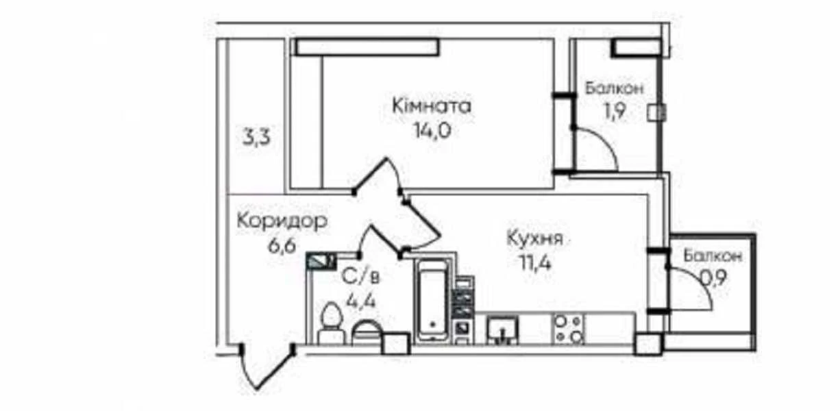 Роскошная 1 комнатная квартира в клубном доме!