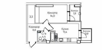Роскошная 1 комнатная квартира в клубном доме!