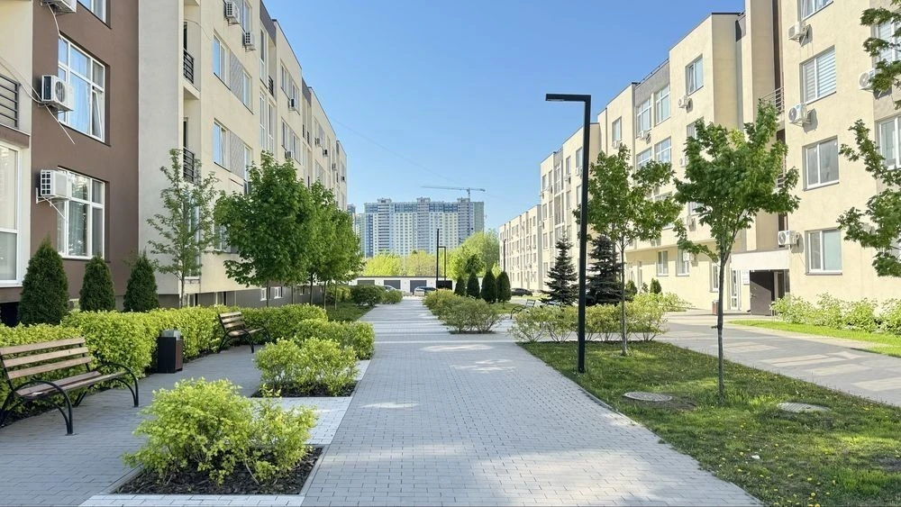36m2 smart residential complex Parkland Park Land Holosiivskyi district metro station Vas