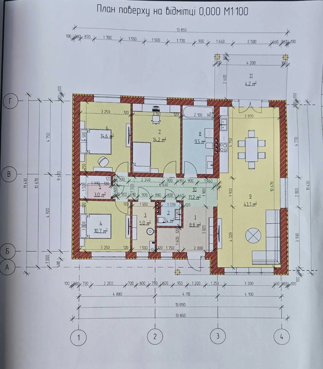 Продаж одноповерхового будинку в 5-ти хвилинах від міста