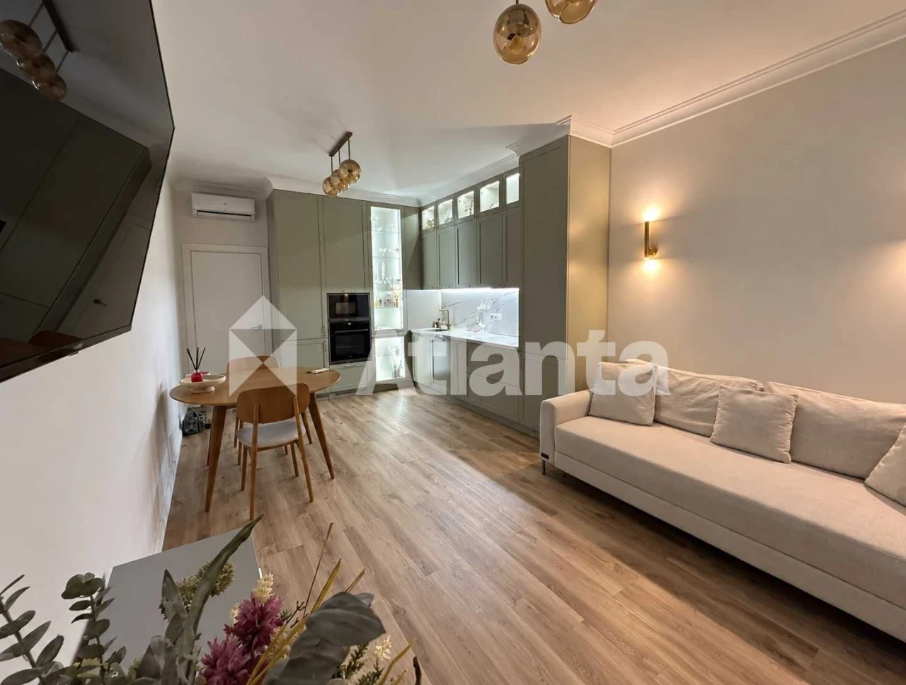 2-комнатная 73,5 м² с ремонтом | ЖК Элегия Парк, Аркадия