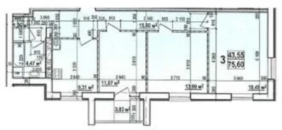 37000 LCD Mira 3 Certificates-DA For sale 3-room apartment S