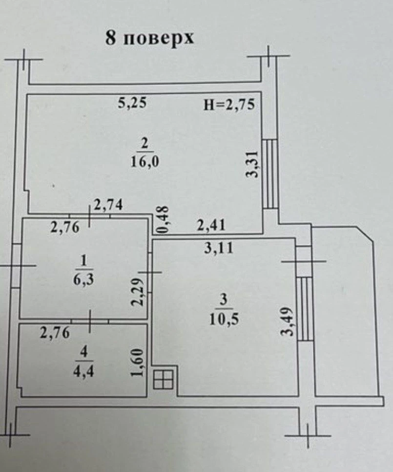 1 ком. квартира в новом жк на Таирова.Ремонт. Низкий этаж.