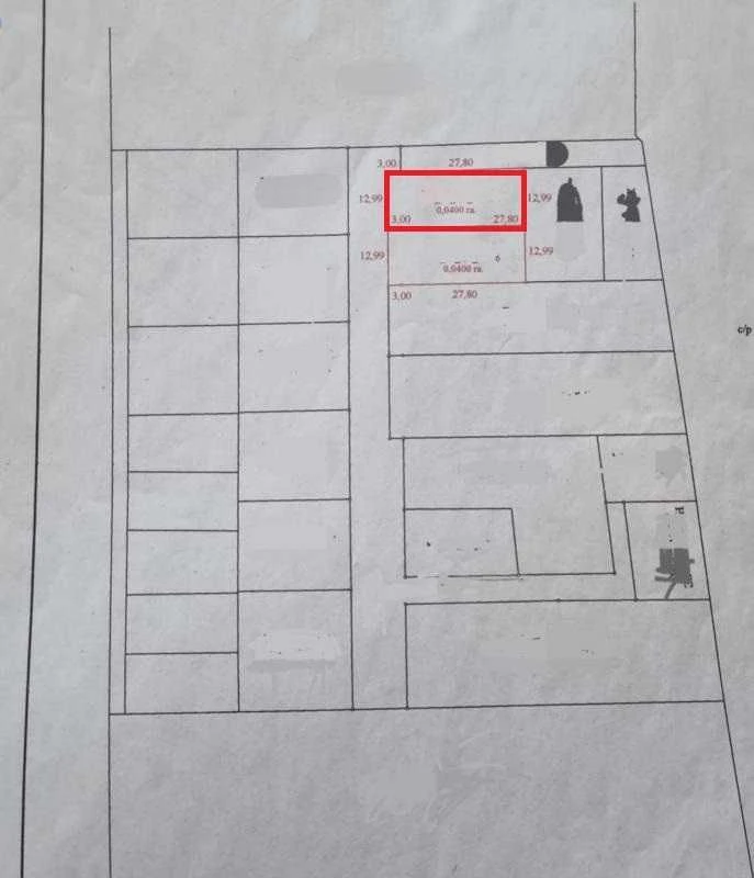 Продам участок в р-не 411 батареи