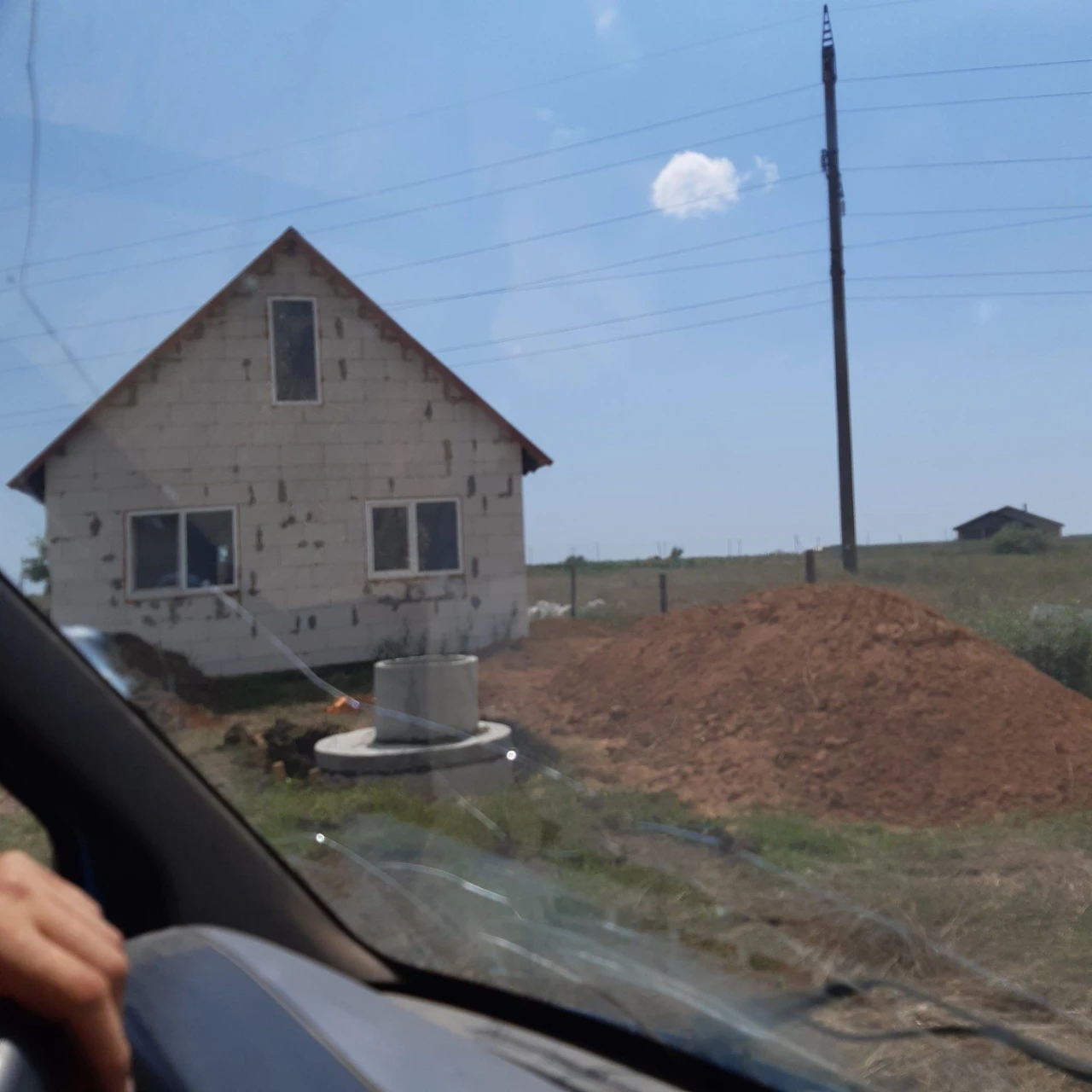 Продам недостроенный дом  60 м² / 8 соток / с. Красноселка,п