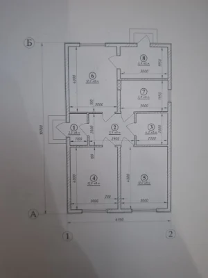 Продам недостроенный дом  60 м² / 8 соток / с. Красноселка,п