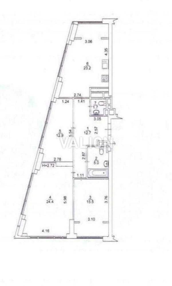 Продається 3-кім. квартира, ЖК "Метрополіс", вул. Заболотног