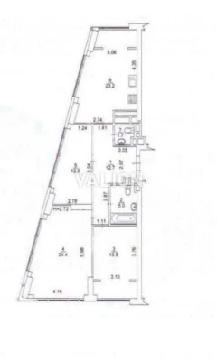 Продається 3-кім. квартира, ЖК "Метрополіс", вул. Заболотног