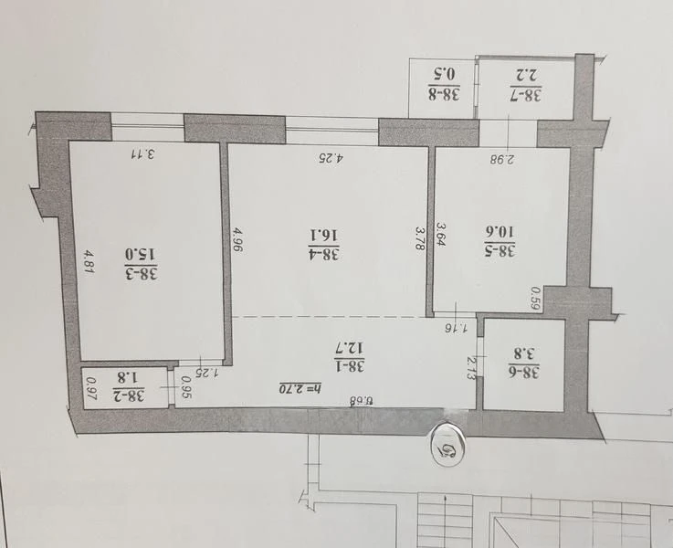 Продаж 2 кімн.квартира 62 м²  9/9  ц.вул .Замарстинівська 11