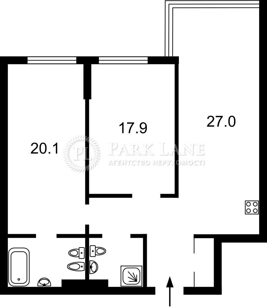 Продаж 2 кім.квартири ЖК Edelweiss House S-85 м2 Печерськ Зв