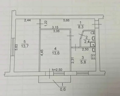 Продам 2к квартиру, р-н Титова