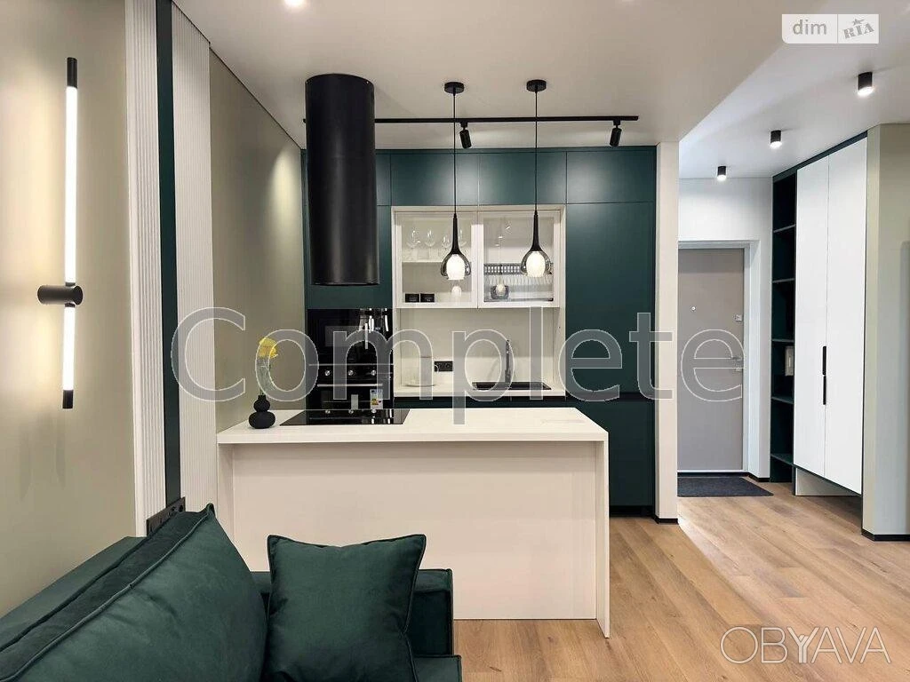 1-room apartment, 46 sq.m.