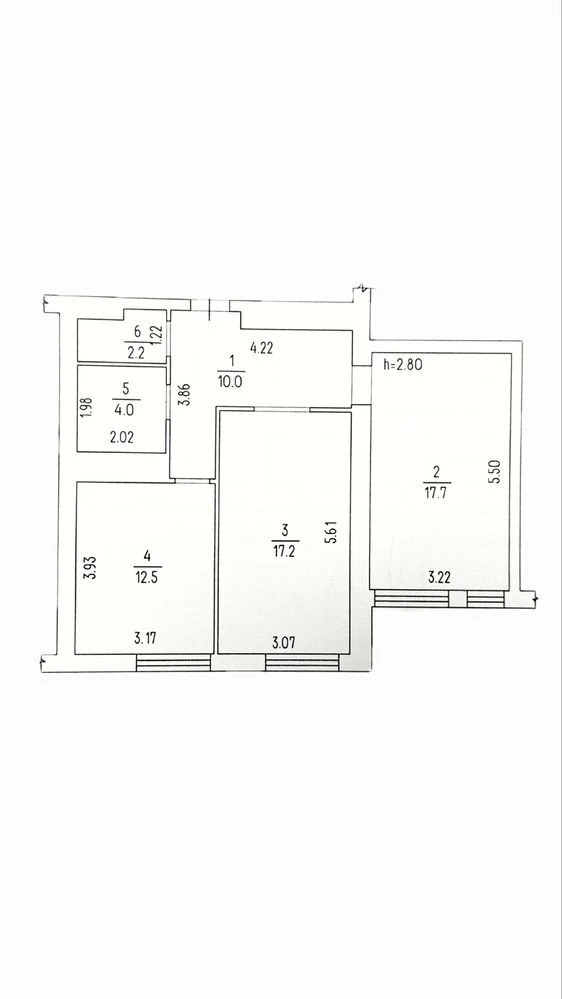 Продаж 2-кімнатної квартири в ЖК Сіті Парк
