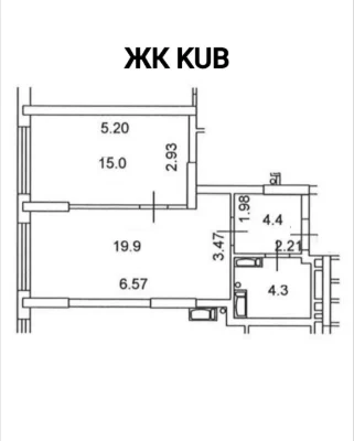 Продажа 1-комнатной квартиры 44 м², Березняковская ул., 29
