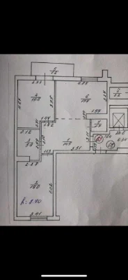 Продаж просторої квартири в новобудові, 78 м.кв