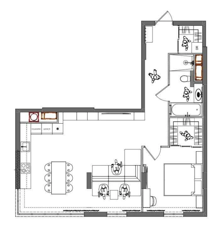 Продаж квартири 71 м2 з дизайнерським ремонтом та преміально