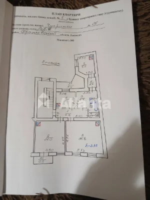 Австрійський будинок, вул. Чупринки, 25 - 4-кім квартира з д
