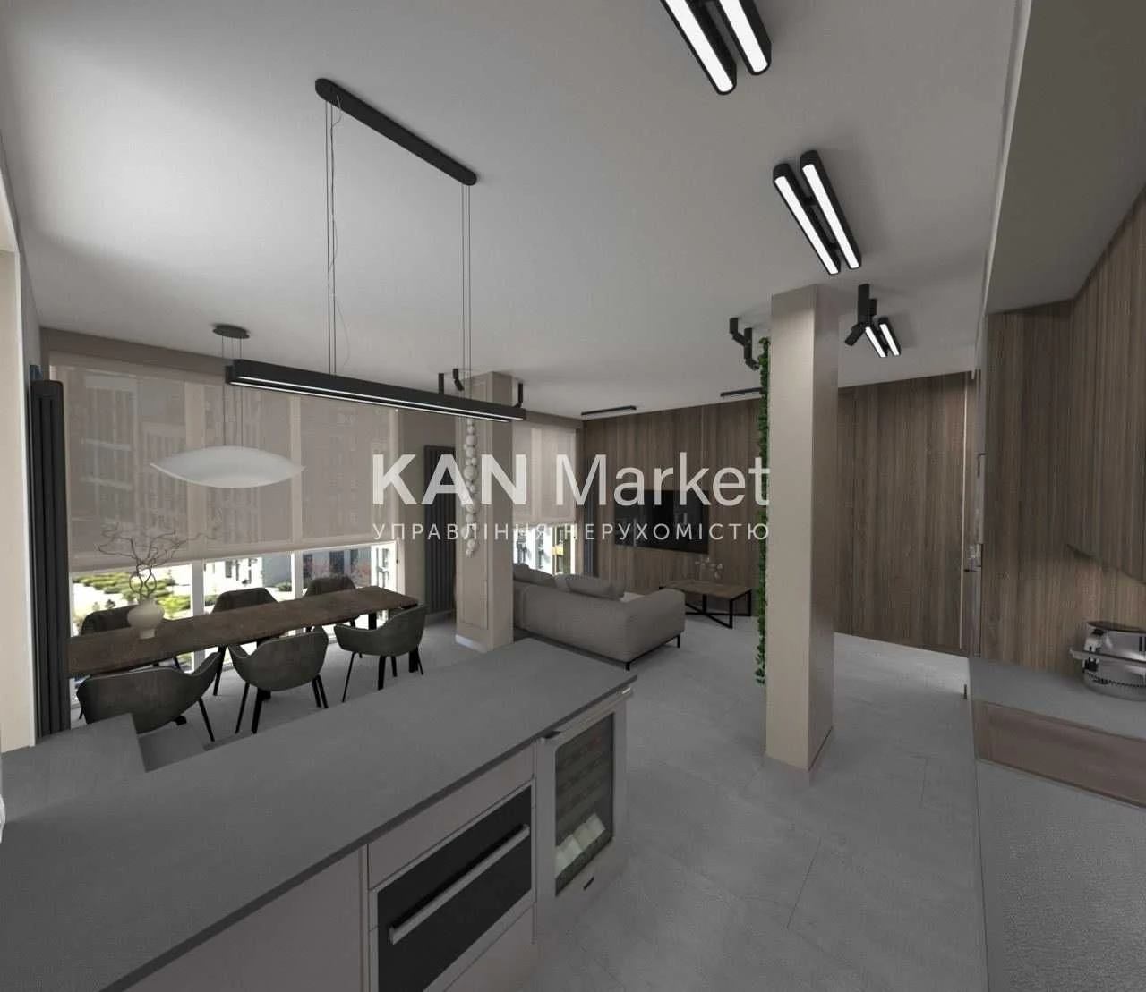 Продаж преміальної 3-кімнатної квартири 107,2 м² з просторою
