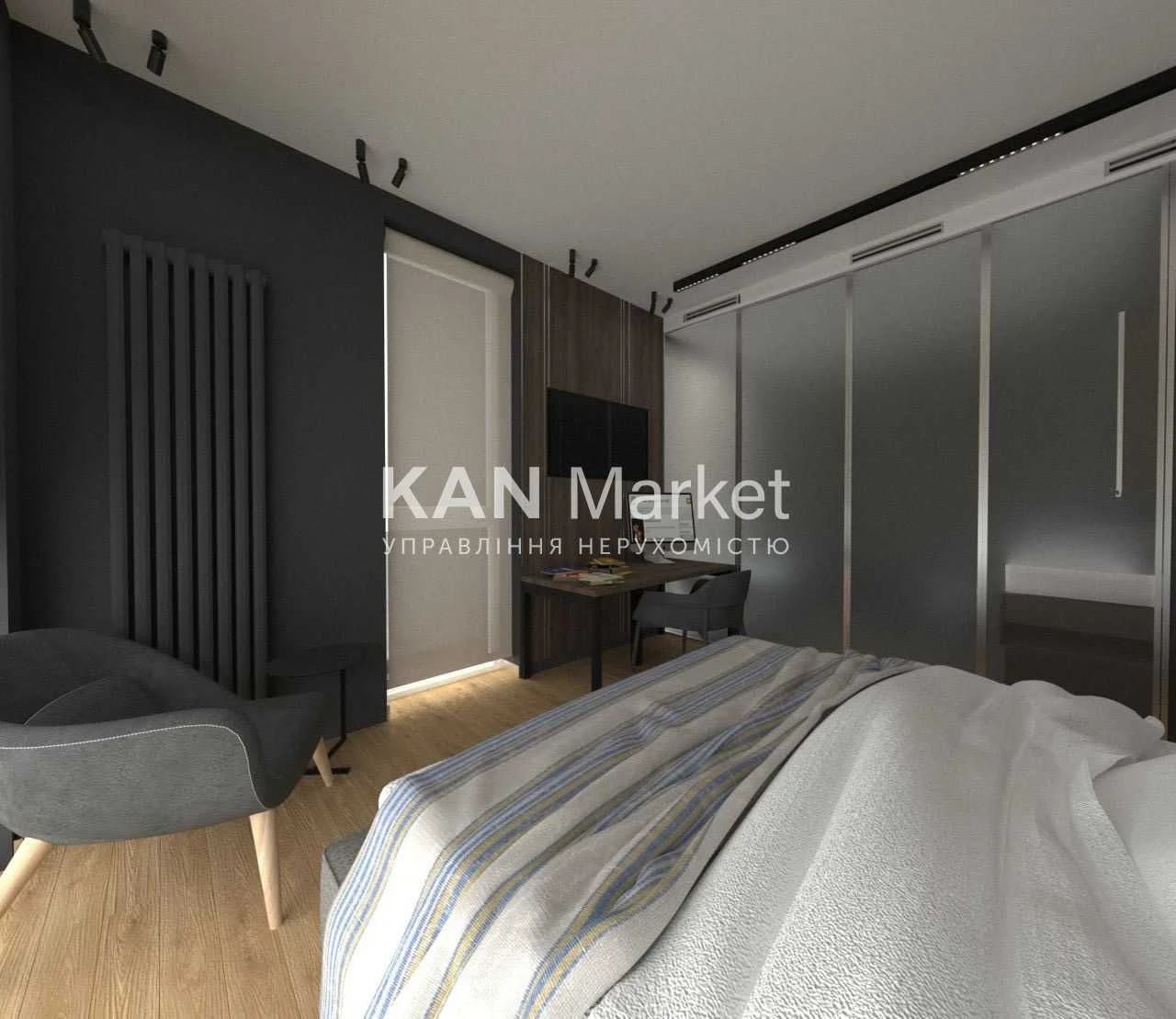 Продаж преміальної 3-кімнатної квартири 107,2 м² з просторою