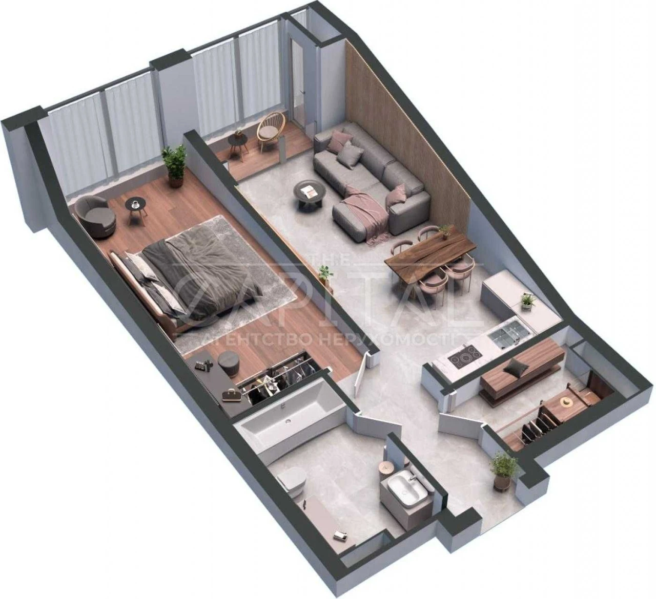 Продаж 2к квартири 61м.кв,ул.Антоновича 136/ЖК А136 Highligh