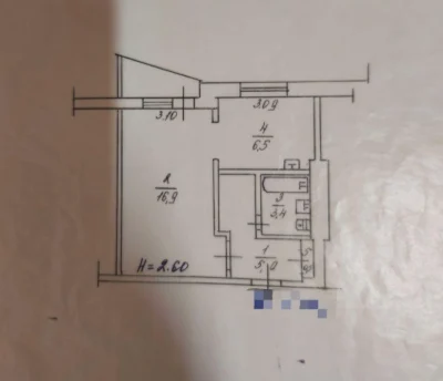 Продам. 1к. квартиру. Победы просп., 76, Алексеевка